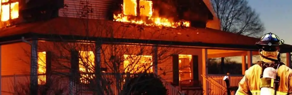 fire damage repair emergency response at a residential property affected by an active house fire in Atlanta, GA